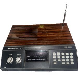 Realistic Pro-2009 Direct Entry Programmable Scanner W/ Antenna Tested Works